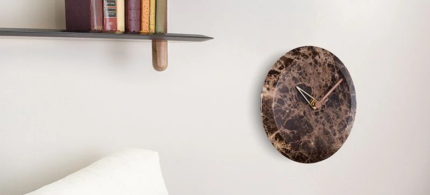 Nomon Wonder Marble Clocks