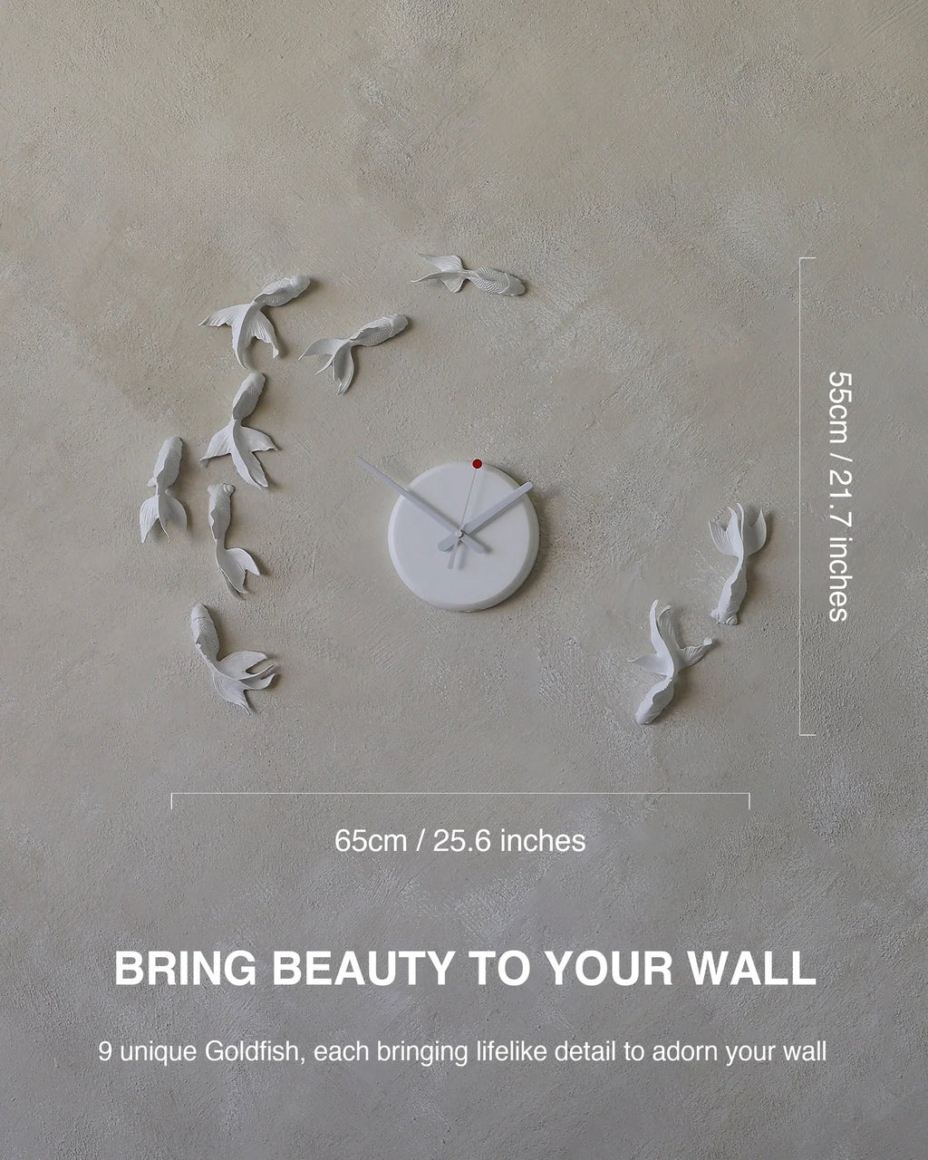 Clock Haoshi Goldfish Spacio India