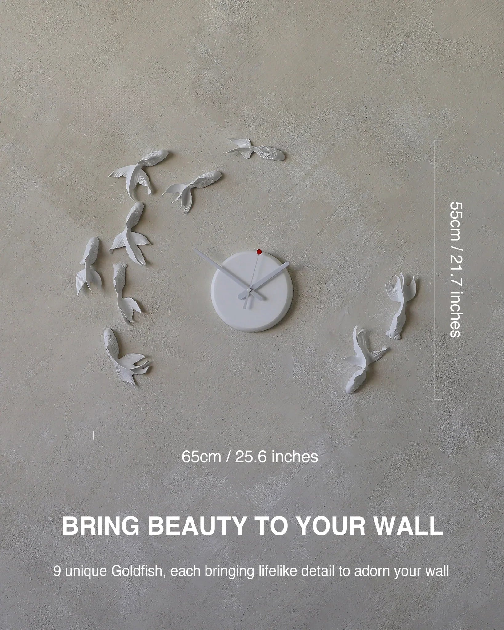 Clock Haoshi Goldfish Spacio India