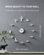 Clock Haoshi Migrantbird X - O Form Spacio India