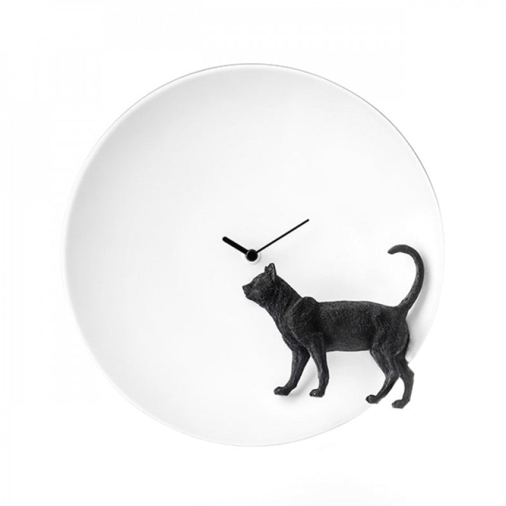 Clock Haoshi Moon - Cat available at Spacio retail stores in Mumbaii & Kolkata and online.