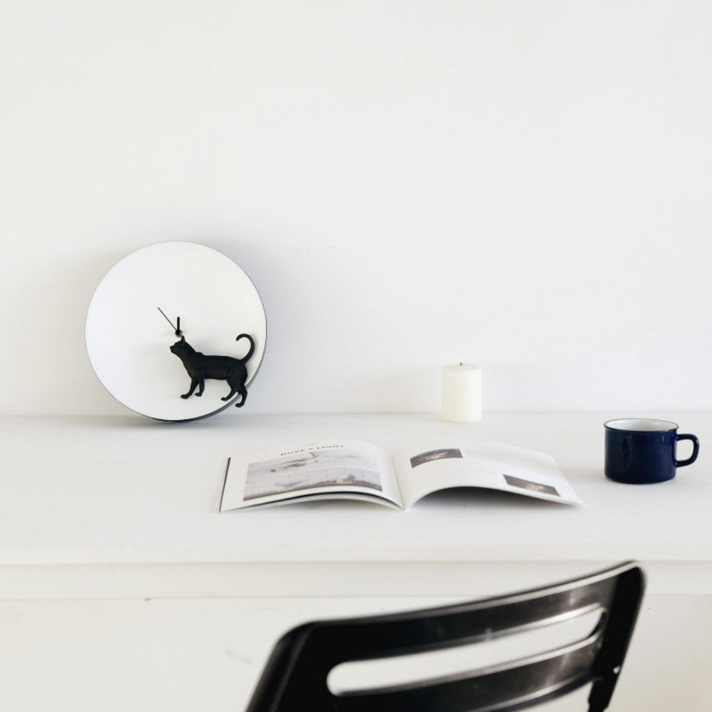 Clock Haoshi Moon - Cat Spacio India