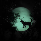 Clock Haoshi Moon - Cat Spacio India