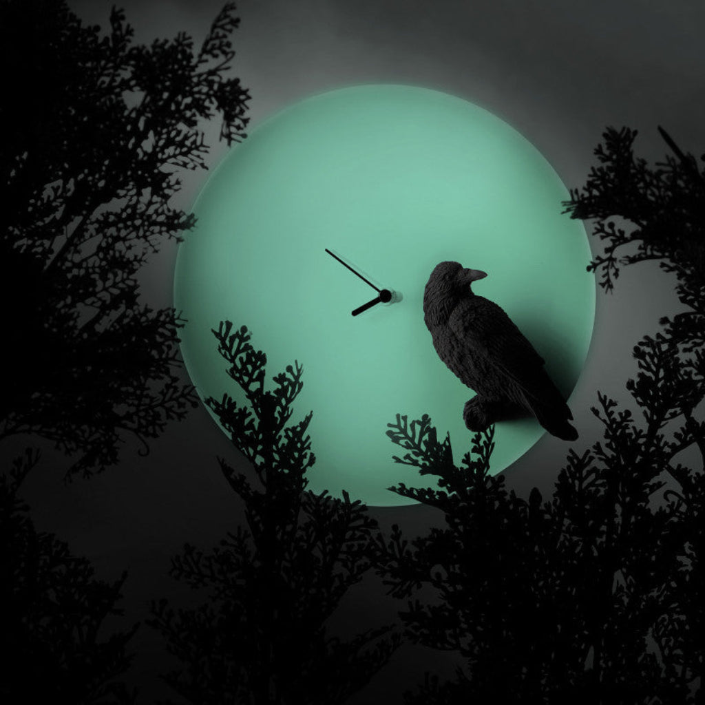 Clock Haoshi Moon - Raven Spacio India
