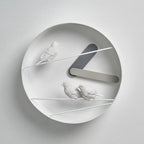 Clock Haoshi Sparrow - Gray available at Spacio retail stores in Mumbaii & Kolkata and online.