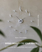Haoshi Swallow Wall Clock Spacio India