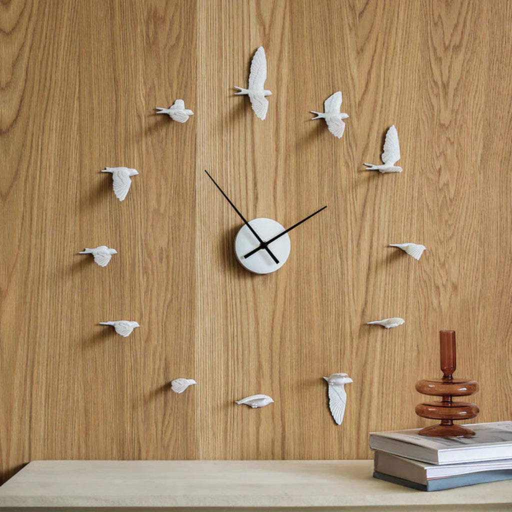 Haoshi Swallow Wall Clock Spacio India