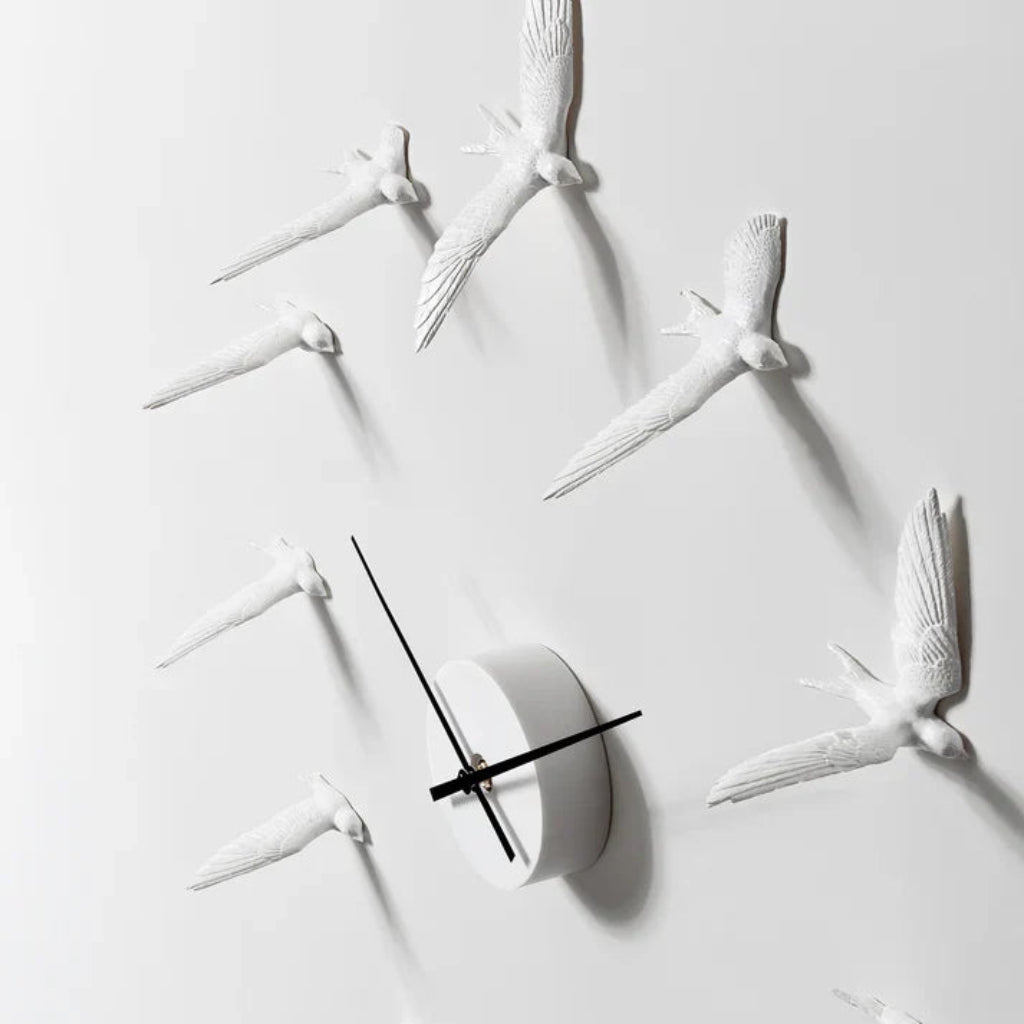 Haoshi Swallow Wall Clock Spacio India