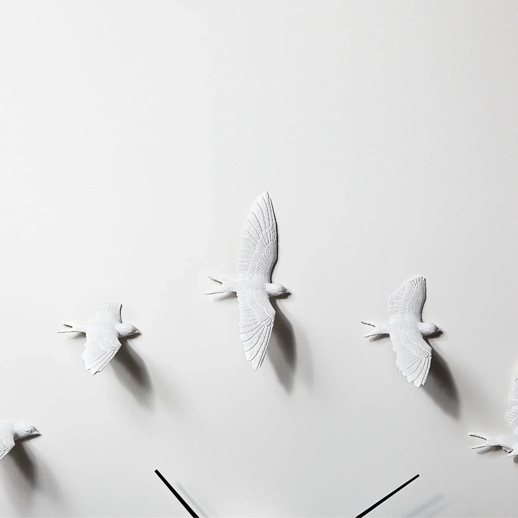 Haoshi Swallow Wall Clock Spacio India