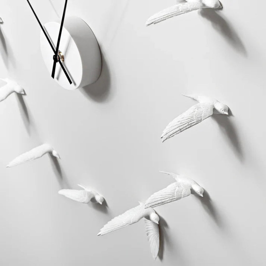 Haoshi Swallow Wall Clock Spacio India