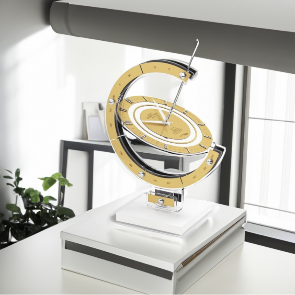 Incantesimo Greenwich Table Clock Gold Spacio India