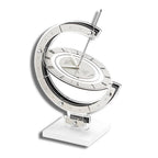 Incantesimo Greenwich Table Clock Silver Table Lamp available at Spacio retail stores in Mumbaii & Kolkata and online.