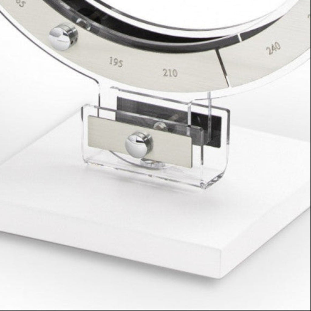 Incantesimo Greenwich Table Clock Silver Table Lamp Spacio India