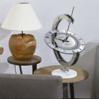 Incantesimo Greenwich Table Clock Silver Table Lamp Spacio India