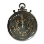 Vintage-style pocket watch with visible gears on a white background from Kairos available at Spacio retail stores in Mumbaii & Kolkata and online.