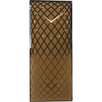 Decorative wall clock with lattice design on a white background available at Spacio retail stores in Mumbaii & Kolkata and online.