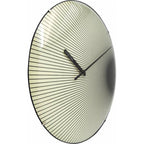 Wall clock with a unique design on a white background