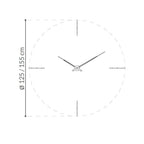 Details of Nomon Spain Merlin 4 Gold Walnut on a white back ground available at Spacio India for luxury home decor collection of Timepieces & Clocks.
