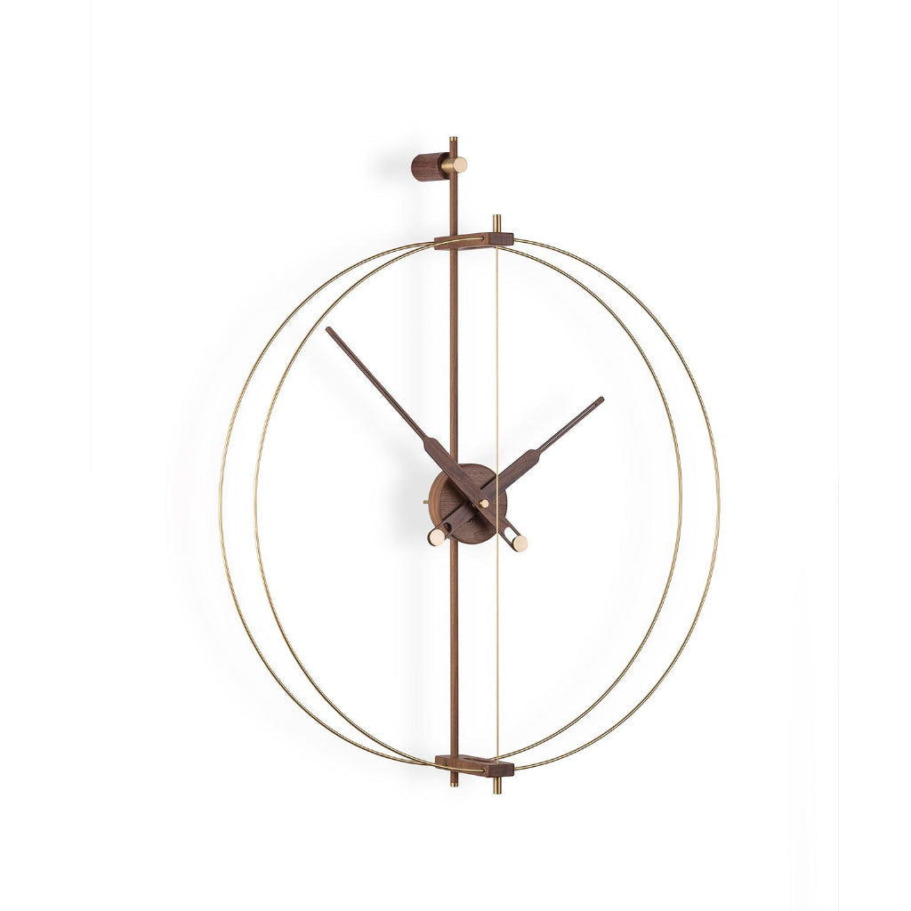 Side look of Nomon Spain Mini Barcelona Premium Gold MBARGPREM on a white back ground available at Spacio India for luxury home decor collection of Timepieces & Clocks.
available at Spacio retail stores in Mumbaii & Kolkata and online.