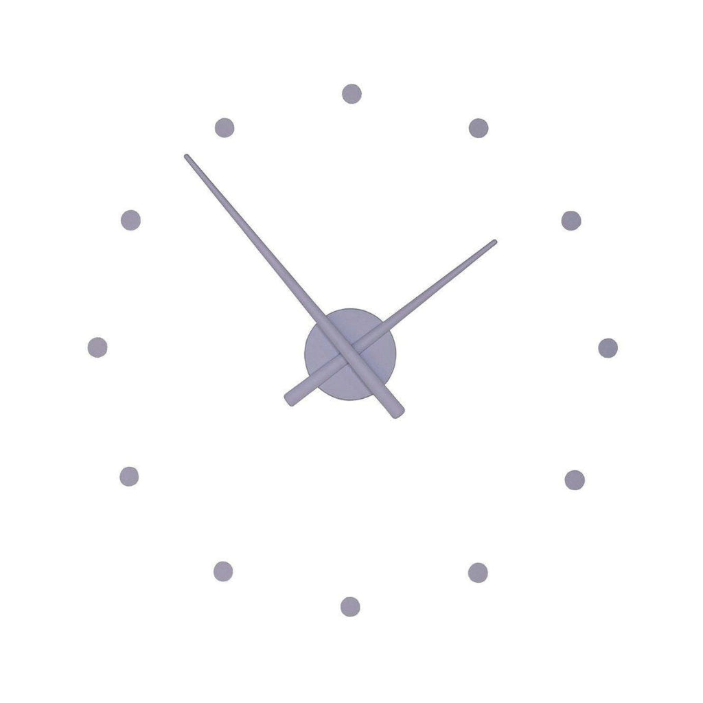 Wall clock with minimal design on a white background available at Spacio retail stores in Mumbaii & Kolkata and online.