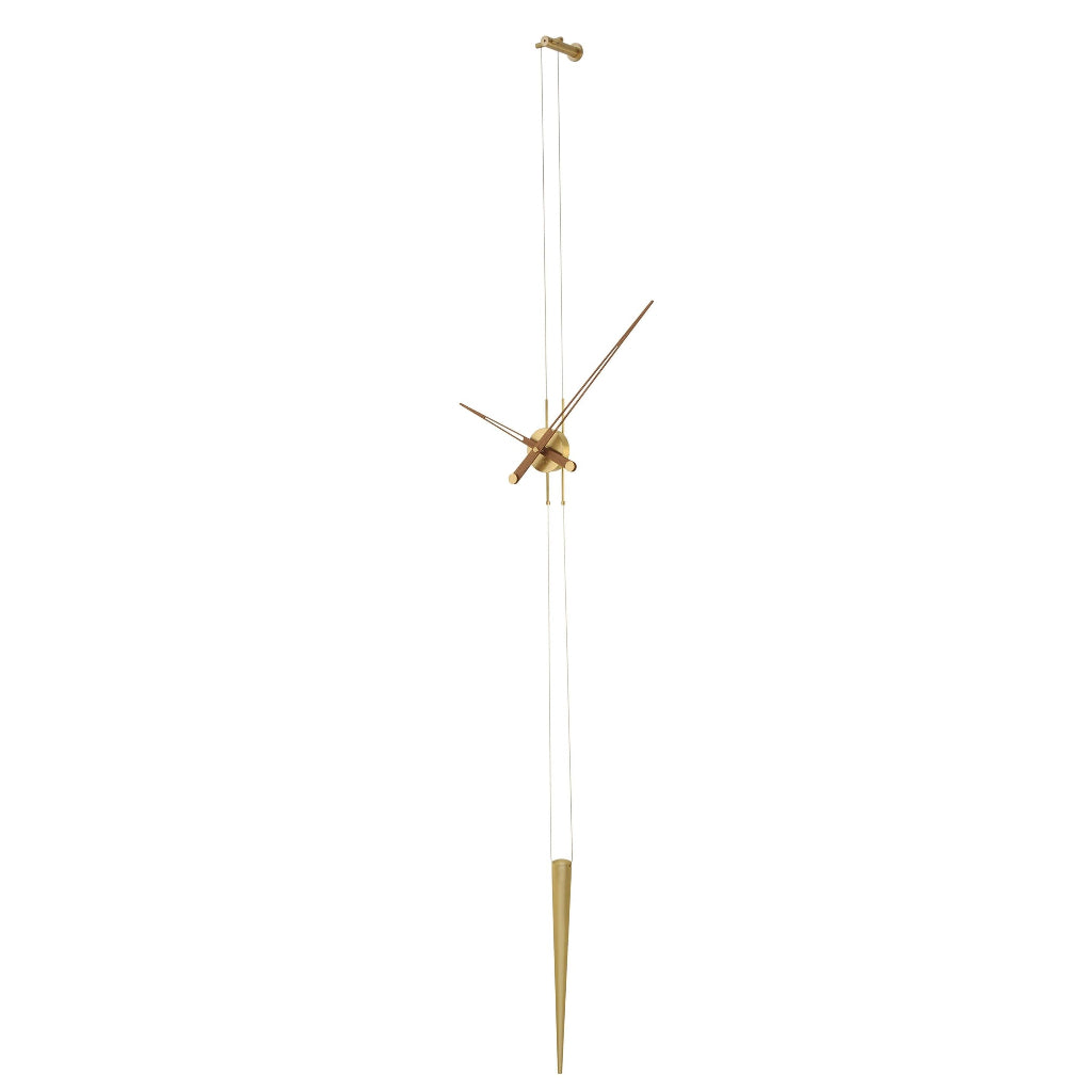 Gold pendant light fixture on a white background available at Spacio retail stores in Mumbaii & Kolkata and online.