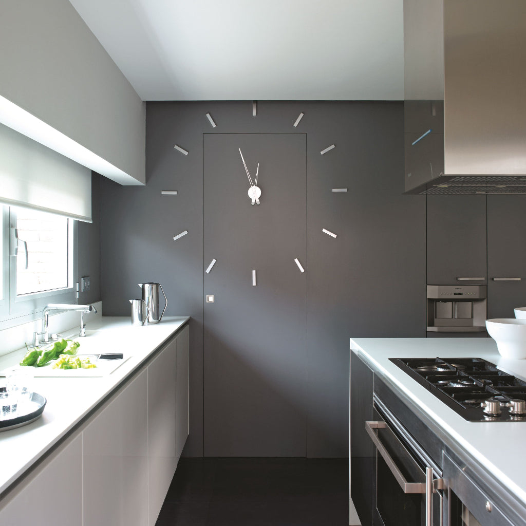 Nomon Spain Tacon I 12 on a Kitchen grey wall for modern interiors available at Spacio India for luxury home decor collection of Timepieces & Clocks.