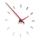 Side view of Nomon Spain Tacon L 12 Red on a white back ground available at Spacio India for luxury home decor collection of Timepieces & Clocks. available at Spacio retail stores in Mumbaii & Kolkata and online.