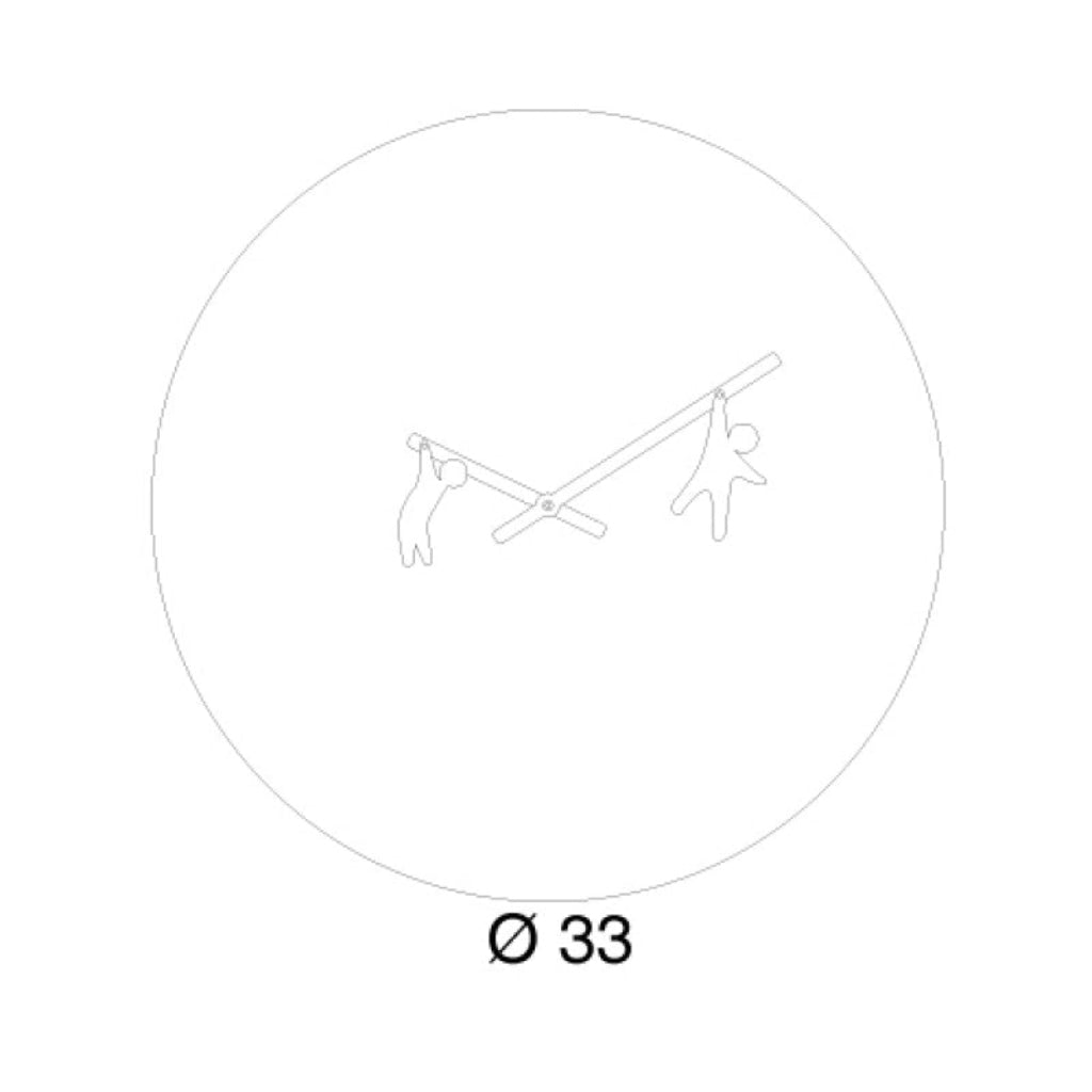 Technical drawing of a circular component with a size indication 'Ø 33'.