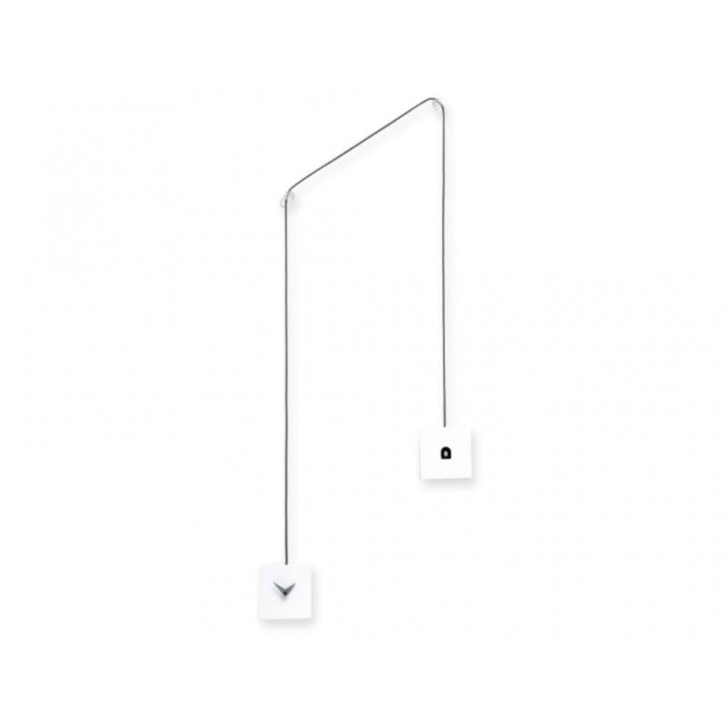 Minimalist design with a black arrow pointing downwards on a white background available at Spacio retail stores in Mumbaii & Kolkata and online.